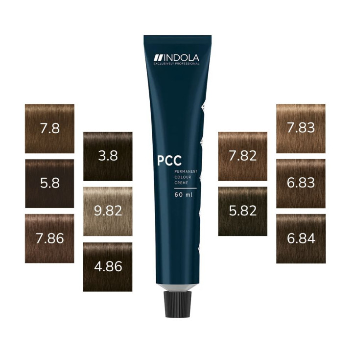 Indola PCC Permanent Color Cream 6.83 Dunkelblond Schoko Gold 60ml